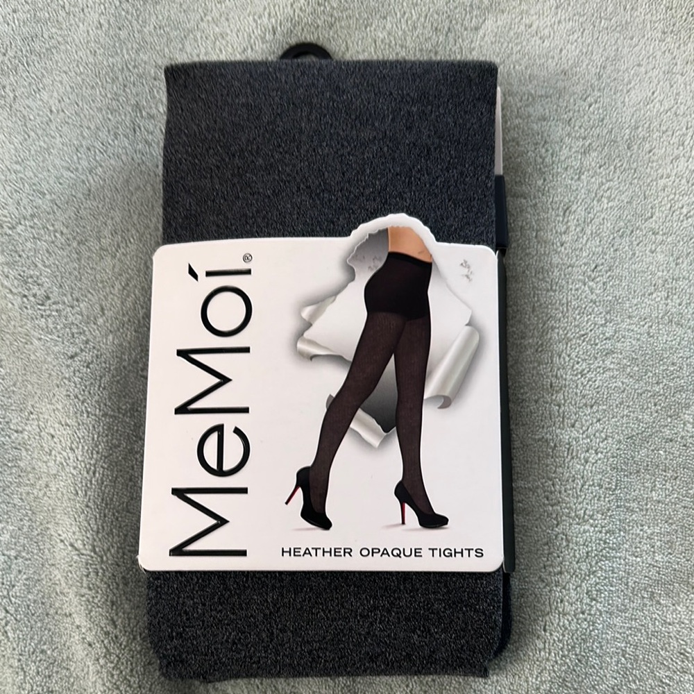 NWT Heather Opaque Heather Tights Size M/L